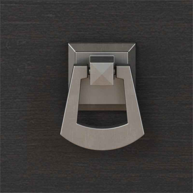 Bush Furniture Salinas Tall Storage Cabinet with Doors in Vintage Black - Image 4