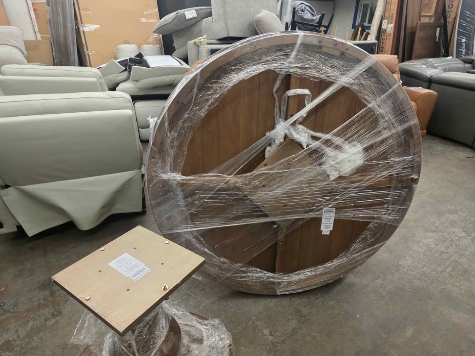 Adrienne 54" Round Dining Table by Kosas Home - Image 8