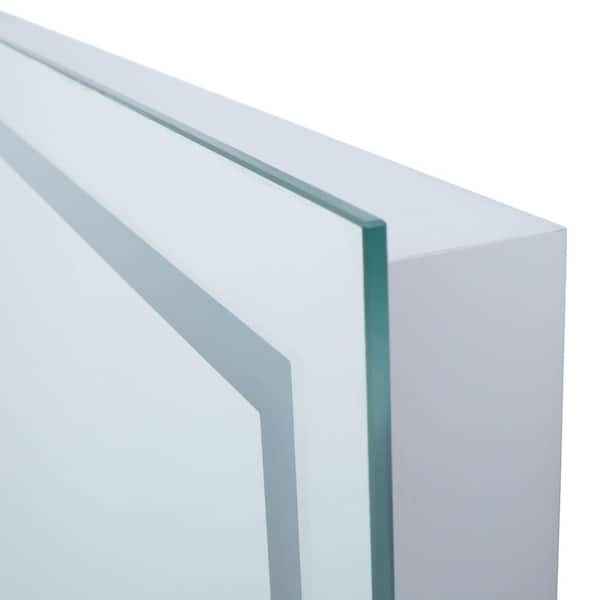 40x24 Inch Frameless LED Smart Bathroom Mirror with Dimmable Lighting and Anti-Fog Function - Image 5