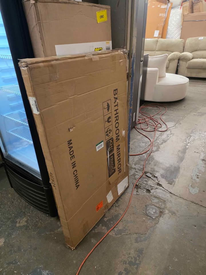 40x24 Inch Frameless LED Smart Bathroom Mirror with Dimmable Lighting and Anti-Fog Function - Image 8