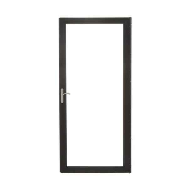 Andersen 3000 Series 36 in. x 80 in. Black Right-Hand Full View Interchangeable Aluminum Storm Door - Image 2