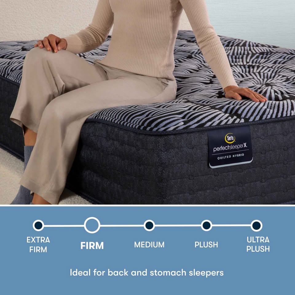 Perfect Sleeper X Knox Firm 13.5 in. Queen Hybrid Mattress - Image 3