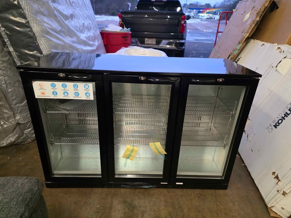 Back Bar Cooler 53.1" 12 cu. ft. Commercial Counter Height Refrigerator with Auto-Defrost in Blk - Image 7