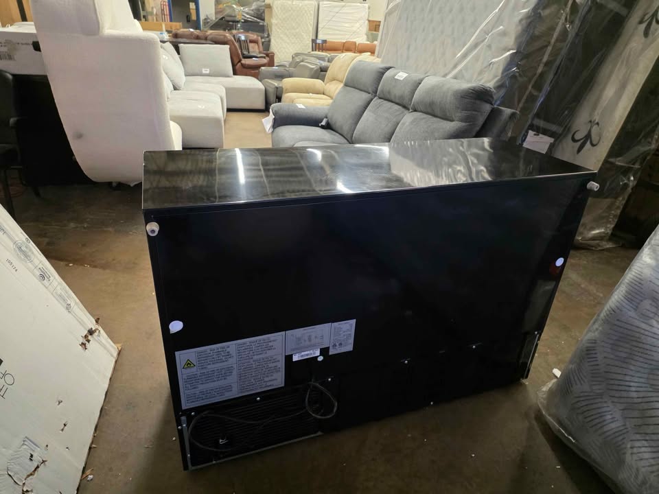 Back Bar Cooler 53.1" 12 cu. ft. Commercial Counter Height Refrigerator with Auto-Defrost in Blk - Image 9