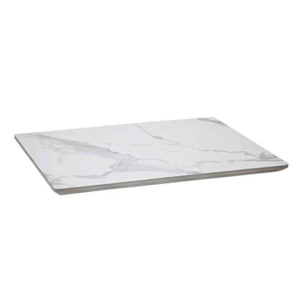 30" x 60" Sintered Stone Table Top in Carrera White Color ( Retails $2000.00 )