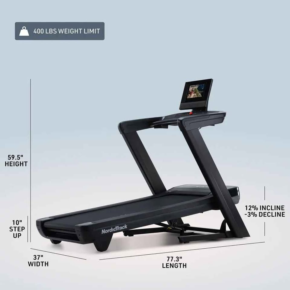 NordicTrack Commercial 1250 Folding Treadmill with iFIT - Image 6