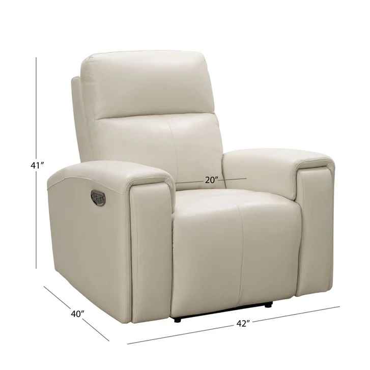 Keegan 3-piece Leather Power Reclining Set with Power Headrests ( Retails $5000.00 ) - Image 5