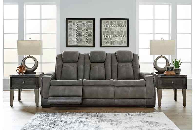 Next-Gen DuraPella Performance Fabric Dual Power Reclining Sofa
