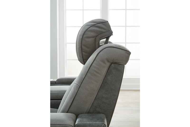 Next-Gen DuraPella Performance Fabric Dual Power Reclining Sofa - Image 4
