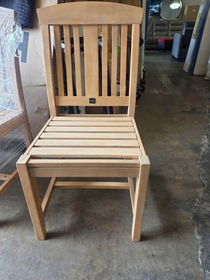 RST A-Grade Teak Armless Outdoor Patio Chair - Image 2