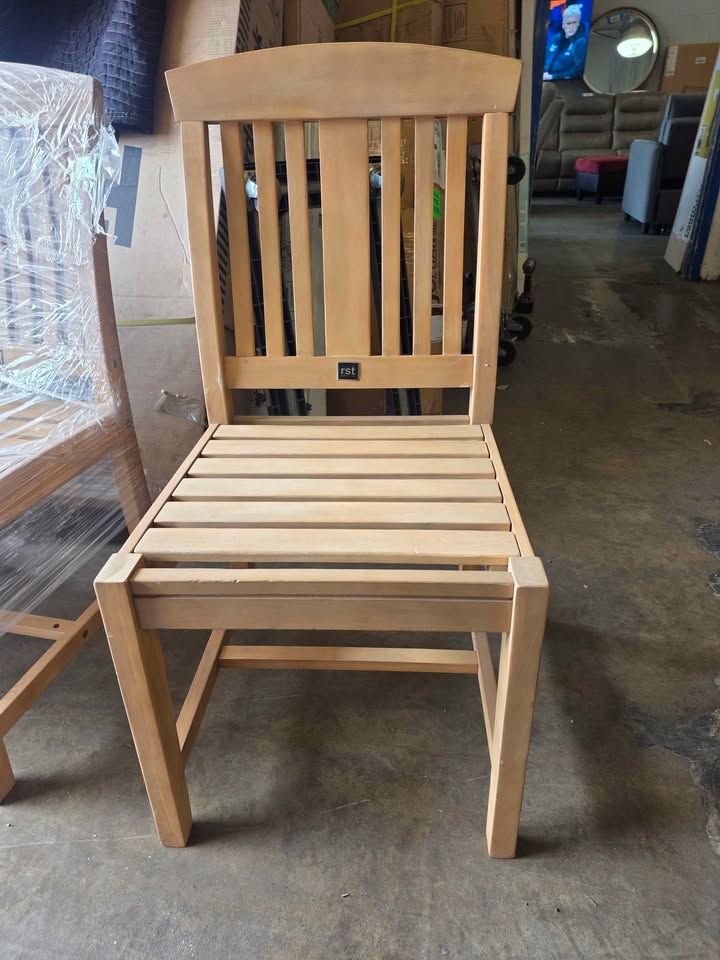 RST A-Grade Teak Armless Outdoor Patio Chair - Image 3