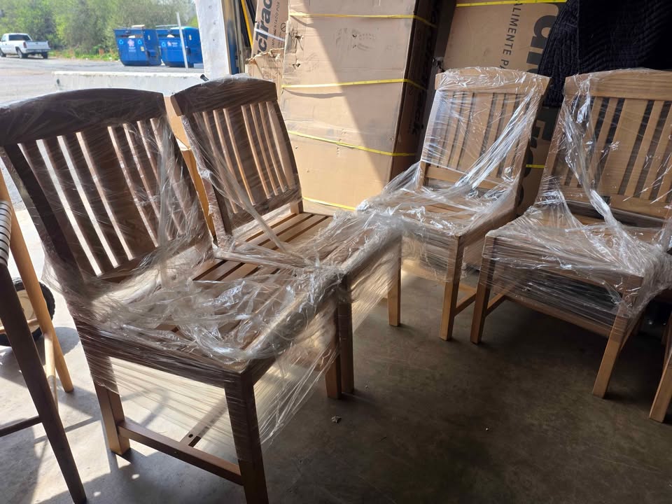 RST A-Grade Teak Armless Outdoor Patio Chair - Image 6