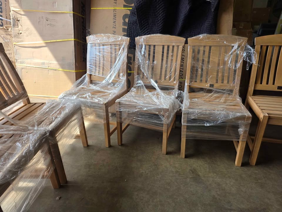 RST A-Grade Teak Armless Outdoor Patio Chair - Image 7