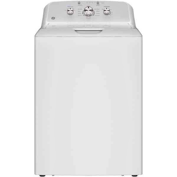 .3 cu. ft. Top Load Washer in White with Dual Action Agitator and Cold Plus, Sanitize with Oxi