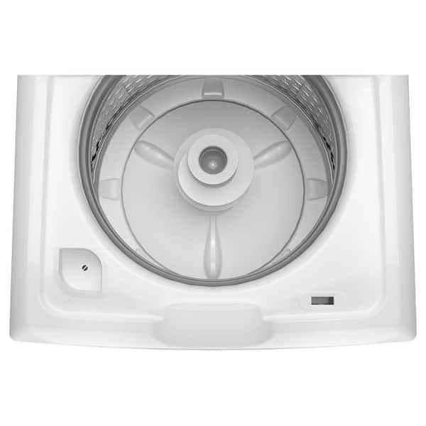 .3 cu. ft. Top Load Washer in White with Dual Action Agitator and Cold Plus, Sanitize with Oxi - Image 3