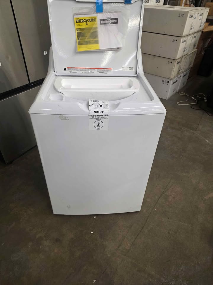 .3 cu. ft. Top Load Washer in White with Dual Action Agitator and Cold Plus, Sanitize with Oxi - Image 7
