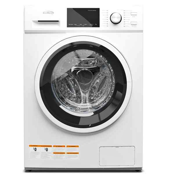 Koolmore FLC-3CWH 2.7 Cu. Ft. White Stainless Steel Drum All In One Washer and Dryer Combo