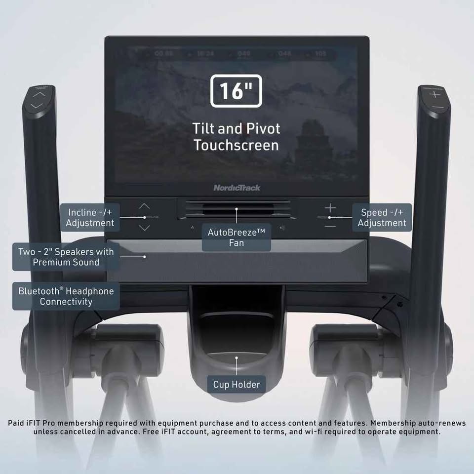 NordicTrack X16 Elliptical - Image 5