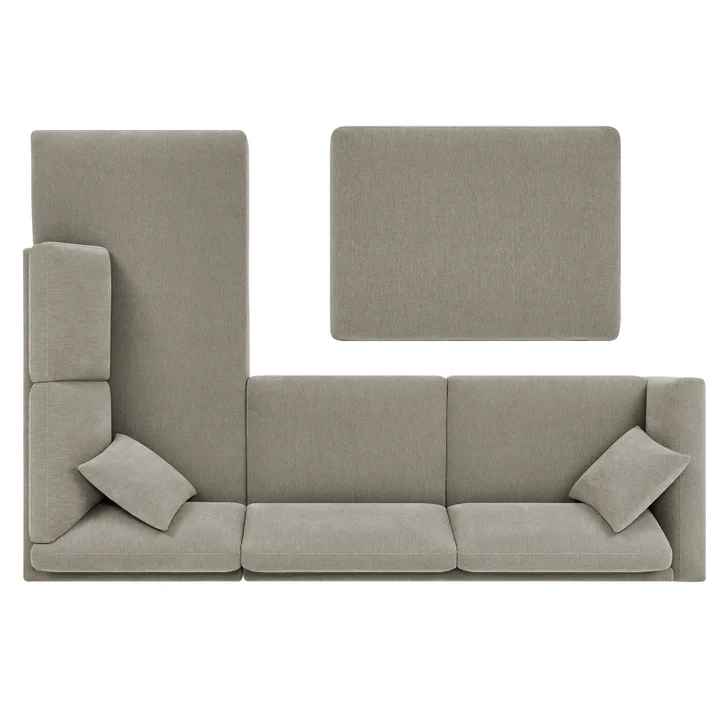 Thomasville Walsen Sectional with Storage Ottoman - Image 5