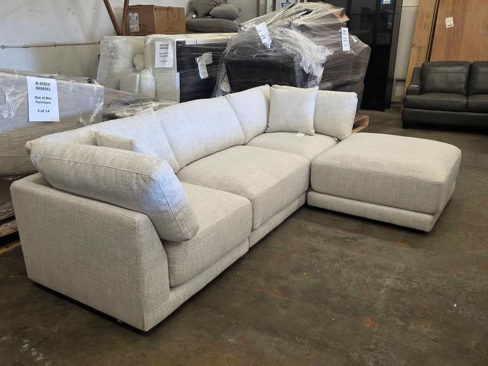 Dayna 4-piece Fabric Modular Sectional - Image 7