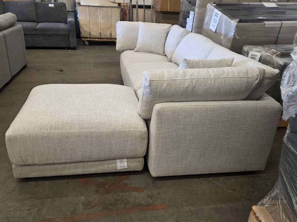 Dayna 4-piece Fabric Modular Sectional - Image 9