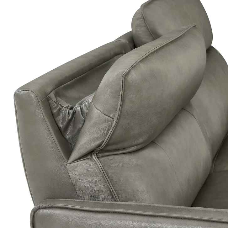 Henredon Keira Leather Zero-gravity Reclining Sofa - Image 5