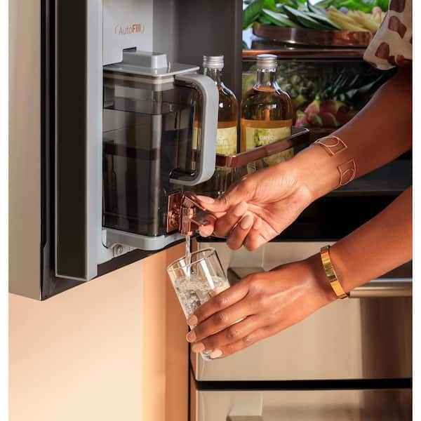 Cafe 28.7 cu. ft. Smart Four Door French Door Refrigerator in Stainless Steel with Dual-Dispense - Image 5