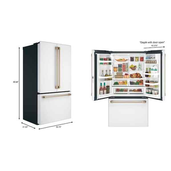 CAFÉ™ ENERGY STAR 23.1 Cu. Ft. Smart Counter-Depth French-Door Refrigerator - Image 3