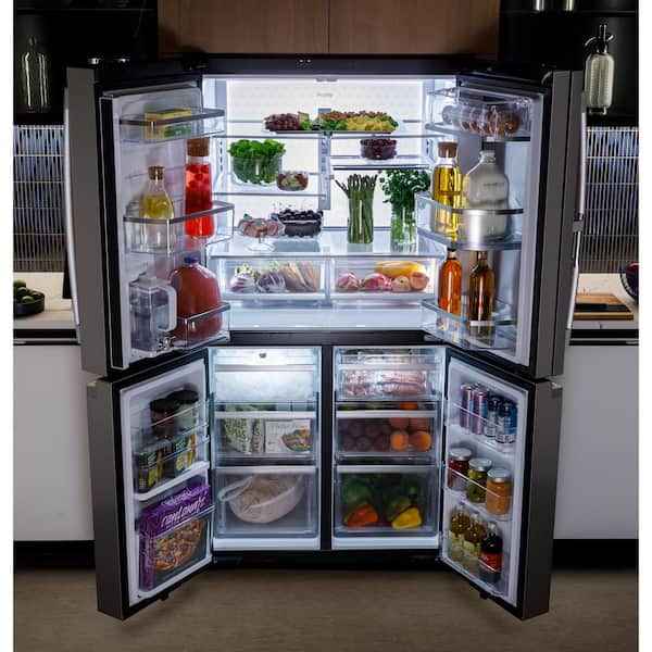 GE Profile™ ENERGY STAR 28.4 Cu. Ft. Quad-Door Refrigerator with Dual-Dispense AutoFill Pitcher - Image 3