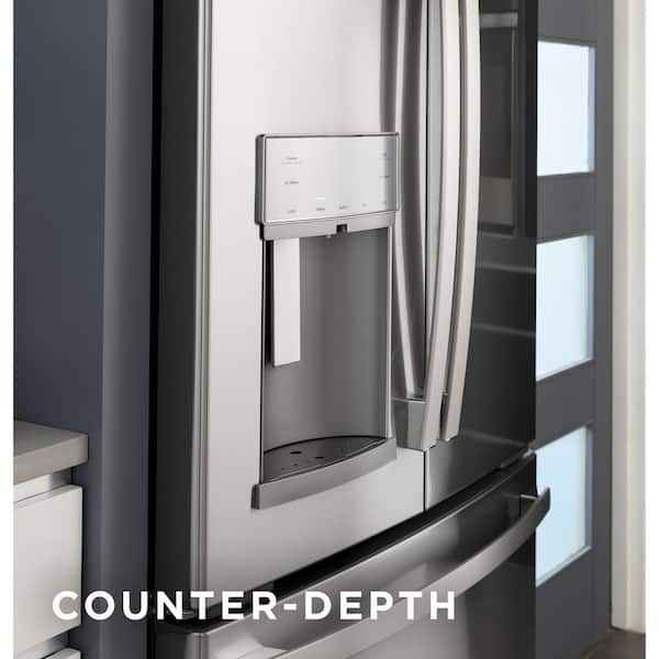 GE Profile 22.1 cu. ft. French Door Refrigerator with Hands-Free Autofill in Stainless Steel, ( CD ) - Image 5