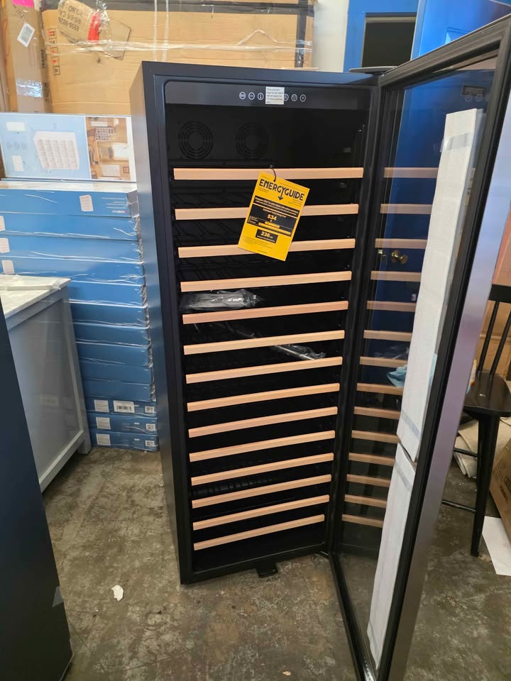 BODEGAcooler 24" Free Standing 154 Bottles Wine Cooler Single Zone - Image 7