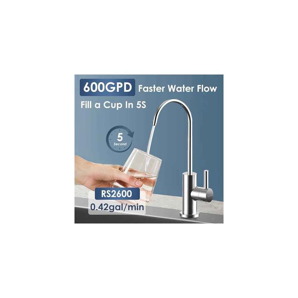 RESMO Reverse Osmosis System,Tankless Reverse Osmosis Water Filter, 8 Stage RO Water Filtration Syst - Image 4