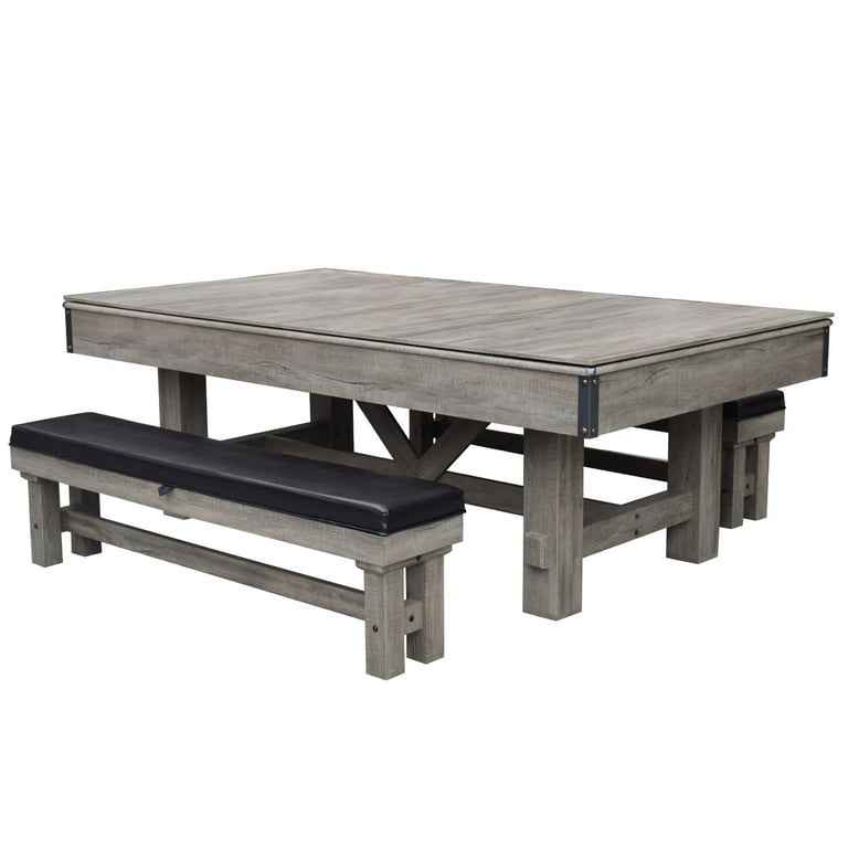 Bluewave Logan 7-Ft 3-In-1 Pool Table W/Benches - Image 7