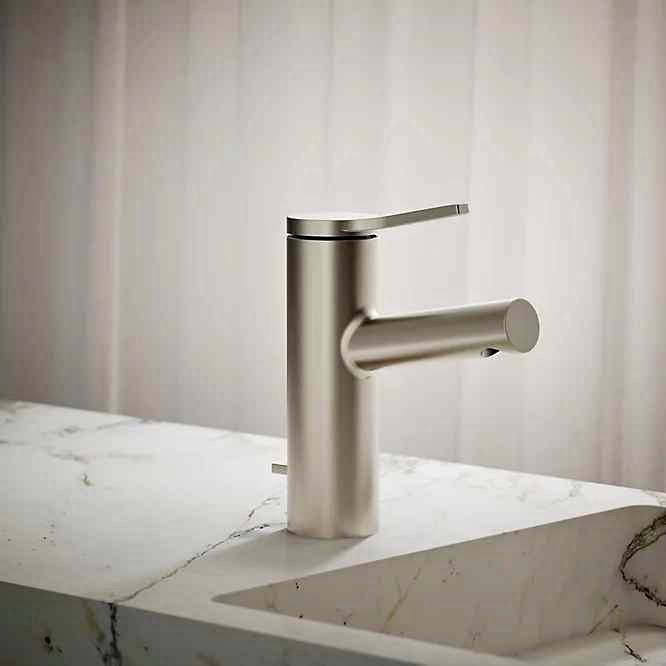 KOHLER Elate Single Hole Single-Handle 1.2 GPM Bathroom Faucet in Brushed Nickel