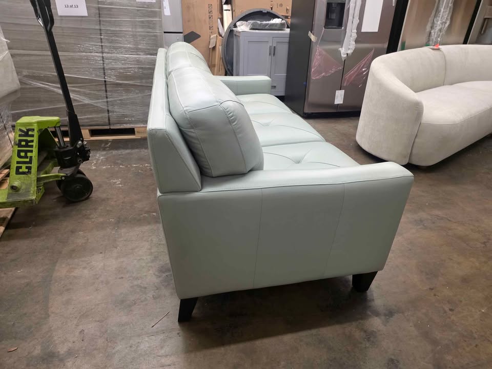 Atmore Top Grain Leather Sofa - Image 8