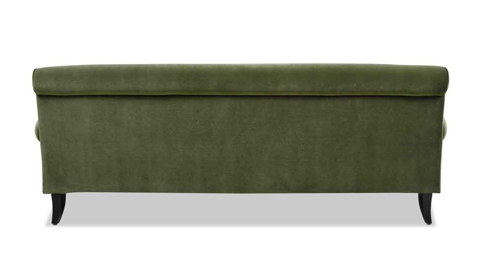 Alana 88" Lawson Three-Cushion Tight Back Sofa, Olive Green - Image 5