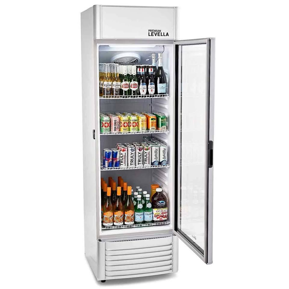 Premium Levella 12.5 cu ft Merchandiser Display Refrigerator