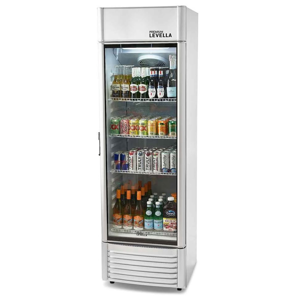 Premium Levella 12.5 cu ft Merchandiser Display Refrigerator - Image 3