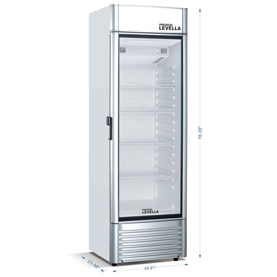 Premium Levella 12.5 cu ft Merchandiser Display Refrigerator - Image 6
