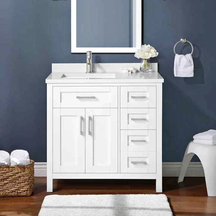 OVE Decors Lakeview Bath Vanity in White