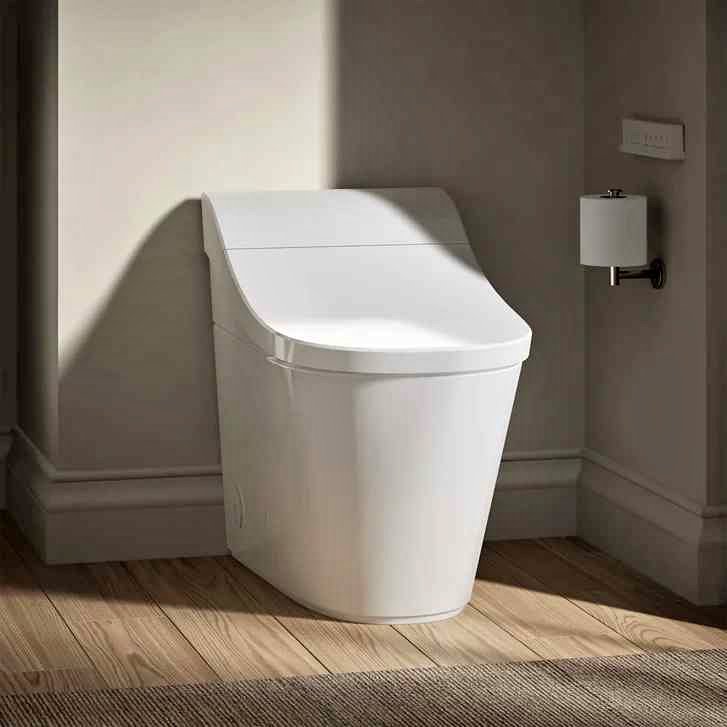 Kohler Jaro One-Piece Elongated Smart Toilet, Dual-flush