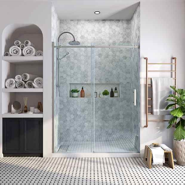 Ove Decors KELSEY 60" SATIN NICKEL