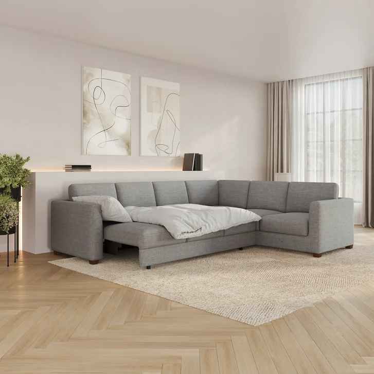 Thomasville Caler Convertible Sleeper Sectional with Storage - Image 4