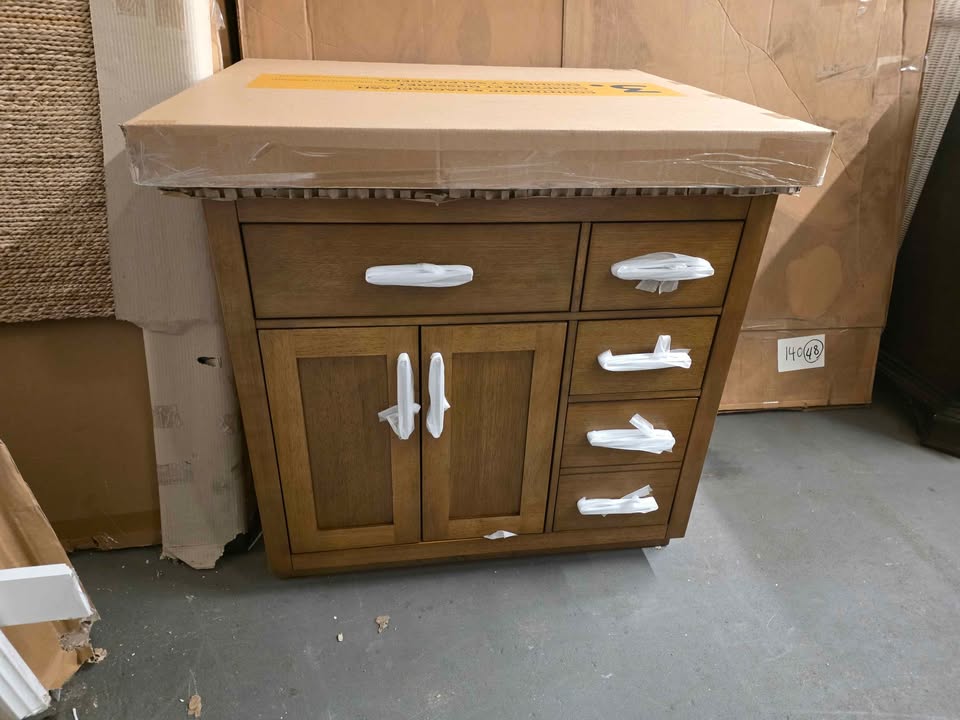 OVE Decors Alonso 36" Bath Vanity in Brown - Image 6