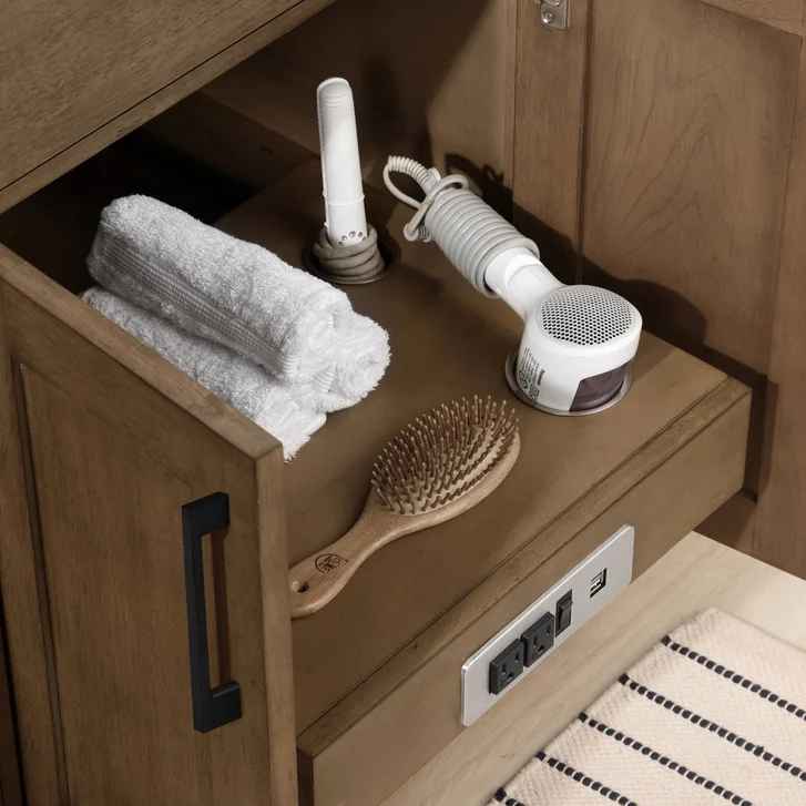 OVE Decors Alonso 60" Bath Vanity in Brown - Image 3
