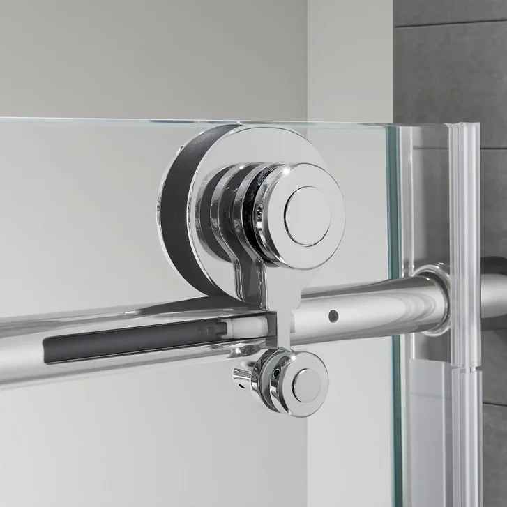 OVE Decors Renfrew 60" Frameless Soft-close Sliding Shower Door ( Chrome ) - Image 7