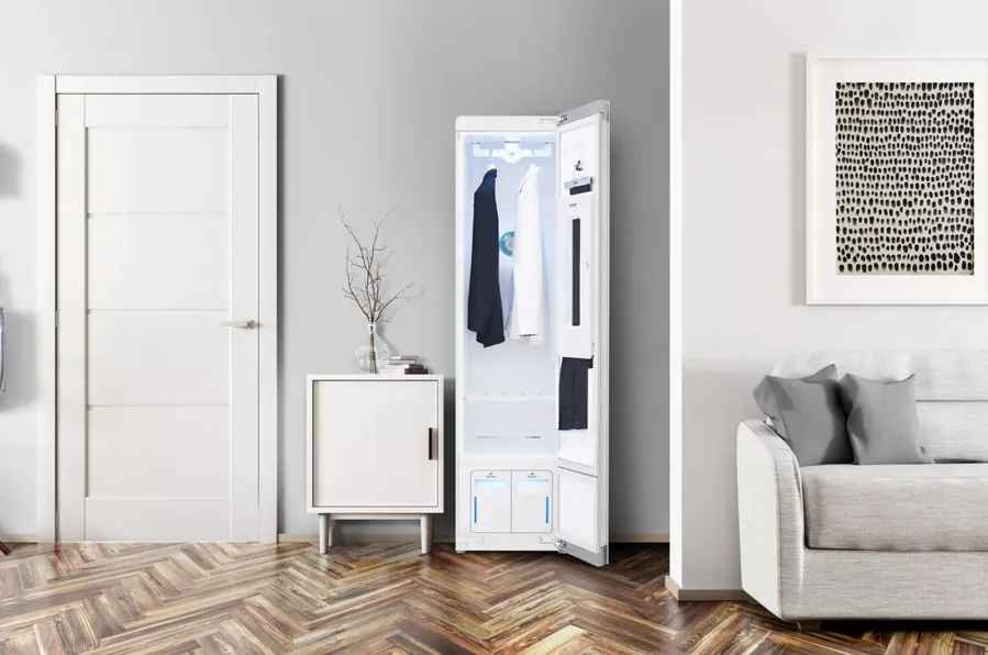 LG Styler Smart Wi-Fi Enabled Steam Closet with TrueSteam Technology and Exclusive Moving Hangers - Image 2