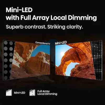 Hisense - 85" Class QD7 Series MiniLED QLED 4K UHD HDR Smart Fire TV (2025) ( Model# 85QD7QF ) $750 - Image 4