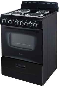 Avanti 24" Freestanding Electric Range with 4 Coil Elements, 2.6 Cu. Ft. Oven Capacity - Image 2