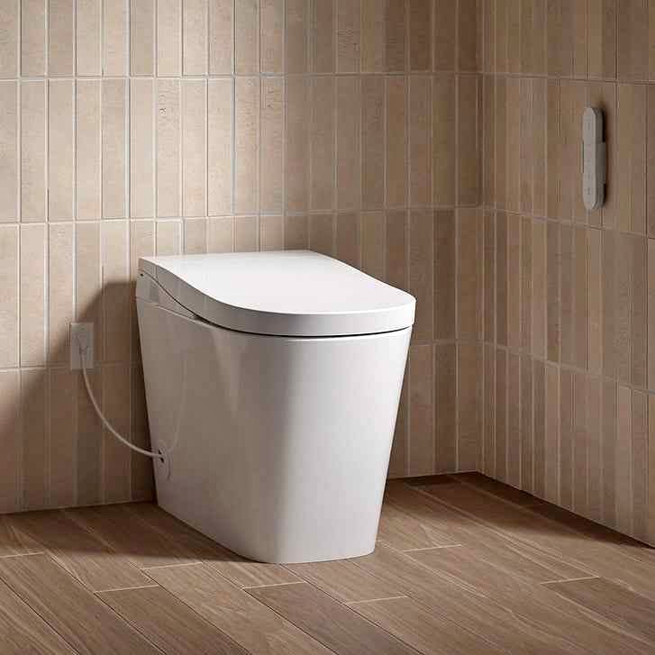 Kohler Fora One-piece Elongated Smart Toilet, Dual-flush